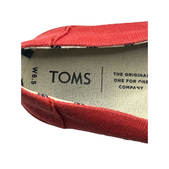 TOMS Alpargata Canvas Women's Raspberry Pink Casual Flats Size 6.5 - Picture 7 of 7